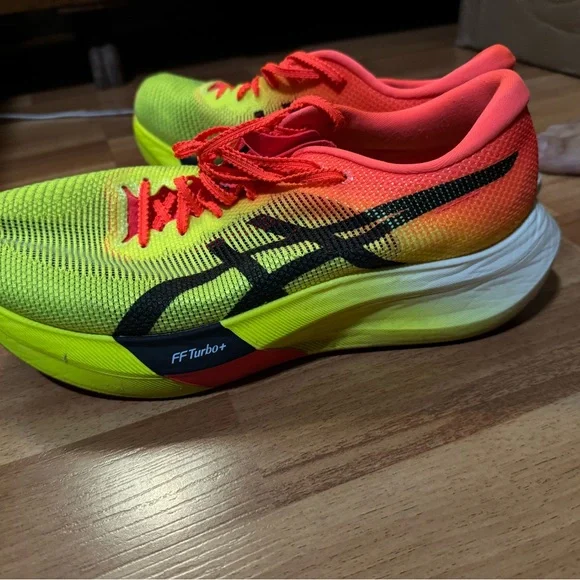 Asics Vibrant Orange Athletic Shoes - Picture 5 of 12